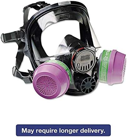 Honeywell 760008A 7600 Series Full-facepiece Respirator Mask, Medium/large