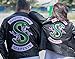 Riverdale Southside Serpents Biker Gang Emblem Embroidered Patch Iron On (9.1