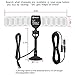 Chaowei Amplified HD Digital TV Antenna with Built-in Signal Booster and 16.5 Feet Long Coaxial Cable-100+ Miles Range