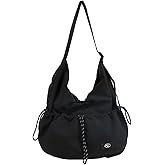 CORIOS Women Nylon Shoulder Bag Waterproof Crossbody Bag Casual Handbag Lightweight Messenger Bag Top Handle Bag