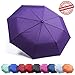 Frostfire Kolumbo Travel Umbrella Proven “Unbreakable” Windproof Tested 55MPH Sturdy, Durability Tested 5000 Times - Compact, UltraSlim Windmaster Umbrella, Auto Open/Close