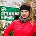 OutdoorEssentials Fleece Headband - Winter Ear Muffs for Women, Sports Running Headbands