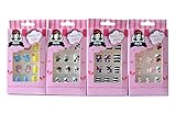 Stella 4 Packs Nail Art Nail Decoration Press on Nails Pre Gluded Pre Designed