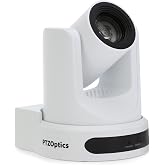 PTZOptics Move SE 30X (White) | FHD PTZ camera with auto-tracking, SDI and HDMI for live streaming, video production and classrooms