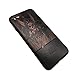 NIMO iPhone 7 Case,SKULL Non Slip Soft Wood Slim Bumper, Scratch Resistant Grip Ultra Light for Apple iPhone 7