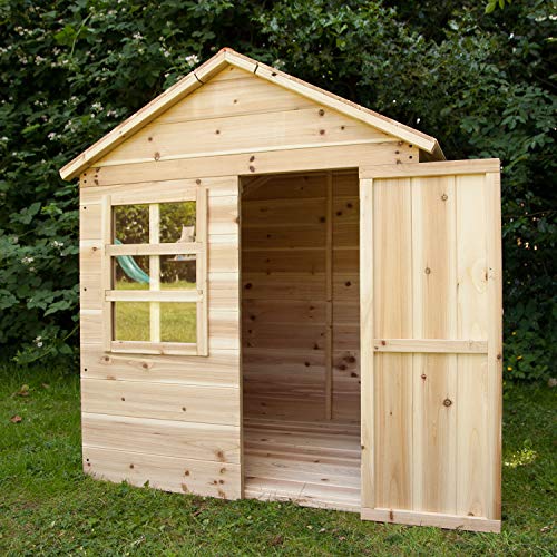 Big Game Hunters Evermeadow House Maison de Jardin, Maison de Jeux pour Enfants en Bois Maisonnette Enfants