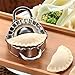 SYSAMA Dough Cutter Eco-Friendly Pastry Tools Stainless Steel Dumpling SetWraper Pie Ravioli Dumpling Mould Kitchen Accessories Large Size(9.5cm/3.75in)