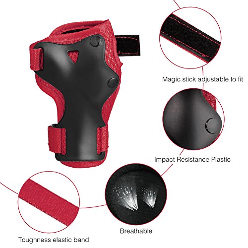 image for F&G Kids Protective Gear Set Knee Pads Elbow Pads Wrist Guards for You