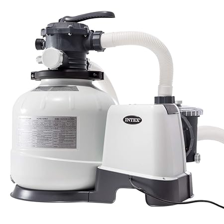 Intex 26648 Krystal Clear Sandfilteranlage 10,5 m³ für Pools bis 36.000l