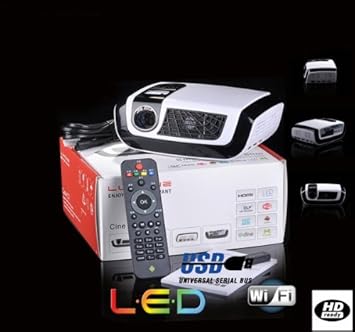 Rex-cine RX-C7 - Proyector con tecnología LED (1080p, Dlp, Android ...