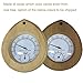 BESTNEWIE Sauna Wooden Thermometer & Hygrometer Sauna Room Accessory
