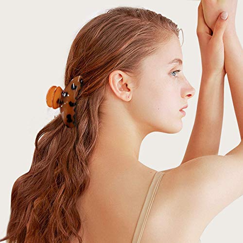 Hair Claw Clips for Women and Girls, Including 4 Styles Of Hair Clips, Large Hair Clips Can Hold All Hair Types, Suitable For Straight Hair And Curly Hair