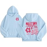 Graphic Girls Hoodie Cute Flower Casual Sweatshirt Kids Teens Pullover Tops