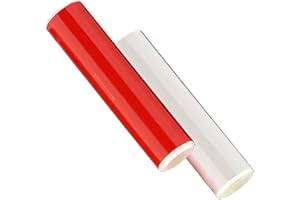 VViViD Headlight & Taillight Adhesive Repair Tape Red and Transparent 2-Roll Pack (12" x 7ft)