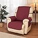 Deluxe Microfiber Recliner Chair Cover by OakRidge, Burgundy