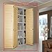 Kimberly Bay Closet Door, Bi-fold, Louver Louver Plantation (32x80)