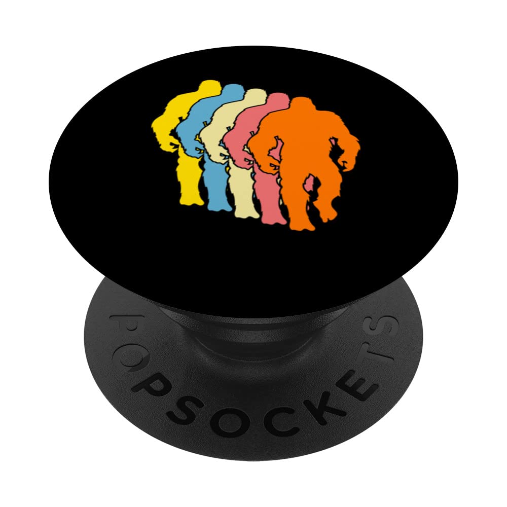 Bigfoot retro bigfoot bigfoots PopSockets Swappable PopGrip