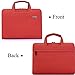 Brinch Universal Portable Anti-Tear Fabric Laptop Sleeve Case for 15-15.6 Inch Laptop,Red