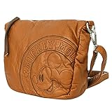 Disney Vintage Mickey Mouse Pattern Multi Purpose Cross Body Mini Shoulder Bag , Caramel