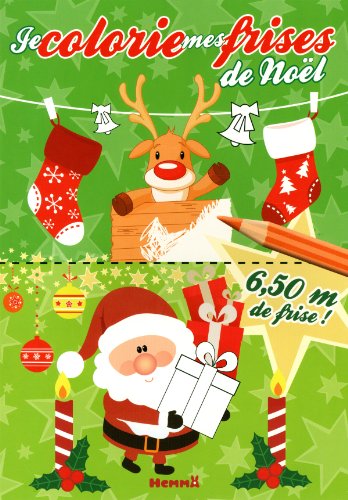 Je colorie mes frises de Noël