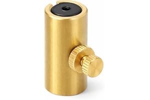 VGEBY Cello Wolf Tone Eliminator, Professional Brass Rubber Wolf Tone Mute Tube for Performance Practice (L for Bass Cello with Thick Strings)