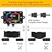 RGB Case Fans 120mm 5 Pack, ICETEK 3In1 Kit LED PC Computer Case Fan RGB, 366 Modes with Controller and Remote, Reinforced Quiet Fan Blade Design, Adjustable Colorful Cooling Cooler (5 Pack)