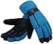 ANDORRA Men Waterproof Thinsulate Touchscreen Winter Ski Gloves w/Zipper Pocket