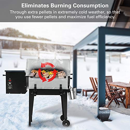 Stanbroil BBQ Grill Thermal Insulation Blanket Replacement for Traeger