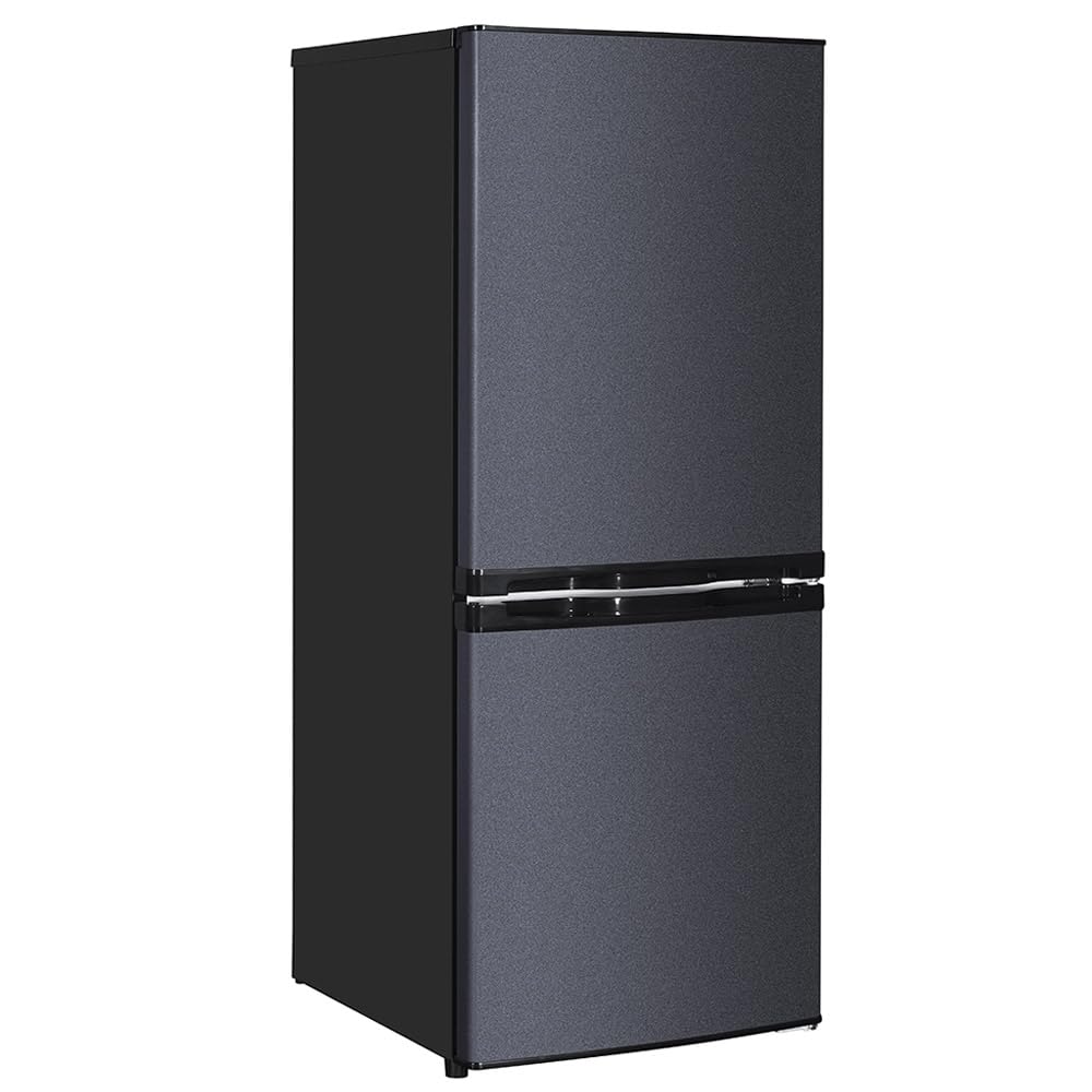 MAXZEN 冷蔵庫 小型 2ドア 霜取り不要 140L コンパクト 大容量 ひとり暮らし 一人暮らし 右開き オフィス 単身 グレー Gray JR139HM01GR マクスゼン商品画像