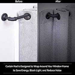 Sun Zero SN47074 Bronn Wrap Around Window Curtain