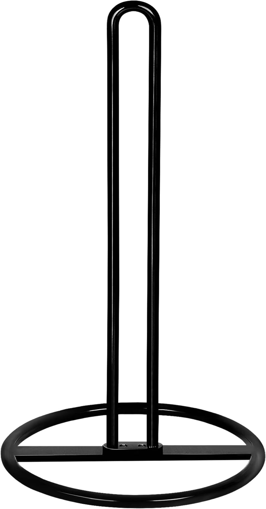 OBODING Kitchen Roll Holder Free Standing Black Paper Towel Holder