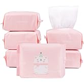 COTTONCARE Baby Dry Wipe,100% Cotton,dry wipe cotton tissues,baby sensitive skin,taking care of baby skin,7.9 x 4.7 in 6-Pack (600 Count)