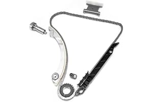 loosoo Engine Timing Chain Kit W/Tensioner Compatible with Buick/Chevrolet/GMC Terrain/Oldsmobile Alero/Pontiac/Saab/Saturn 2.0L 2.2L 2.4L 4Cyl