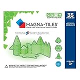 Magna-Tiles Glow in the Dark Magnetic Building Tiles (35 piece) by Valtech