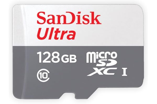Made for Amazon SanDisk 128GB microSD Memory Card for Fire Tablets and Fire -TV
