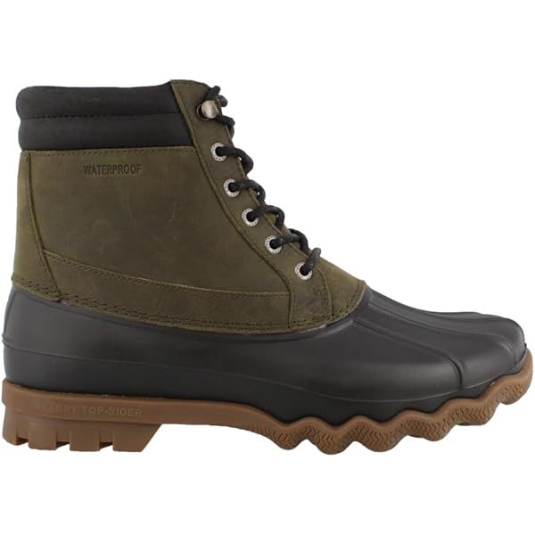 brewster plaid collar waterproof duck boot