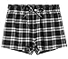 Latuza Women's Plaid Sleep Shorts