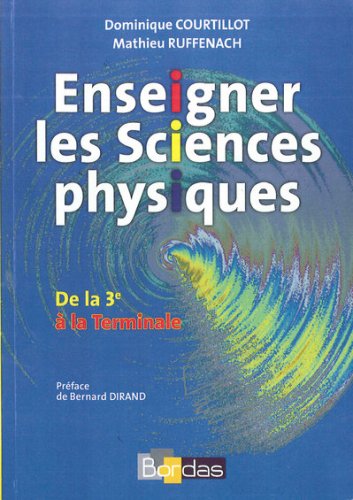 Enseigner les sciences physiques