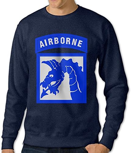 FJX4 Men's Casual Sweatshirt - 18 ABC SSI AirBorne Navy S