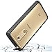 ZTE Axon 7 Case, CoverON [ClearGuard Series] Hard Clear Back Cover with Flexible TPU Bumpers Slim Fit Phone Cover Case for ZTE Axon 7 - Black