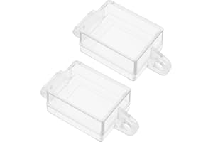 Be In Your Mind 2pcs Boat Switch Protection Cover Transparent Button Switch Cover Guard Protector Emergency Stop Button Cover
