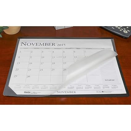 Desk Gear 19 X 24 Lift Top Desk Mat Paper Desk Pad Calendar