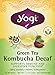 :Yogi Green Tea Kombucha Decaf 16 BAG, Pack of 5 (image may vary)