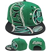 Boston New Leader Premium Hurricane Green Black Era Snapback Hat Cap