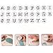 Yifantacy Alphabet Cookie Cutter Plastic Capital Letters Fondant Cutter Mold Cake Biscuit Baking Mould Cookie Cutters and Stamps Impress Embosser Cutter Set