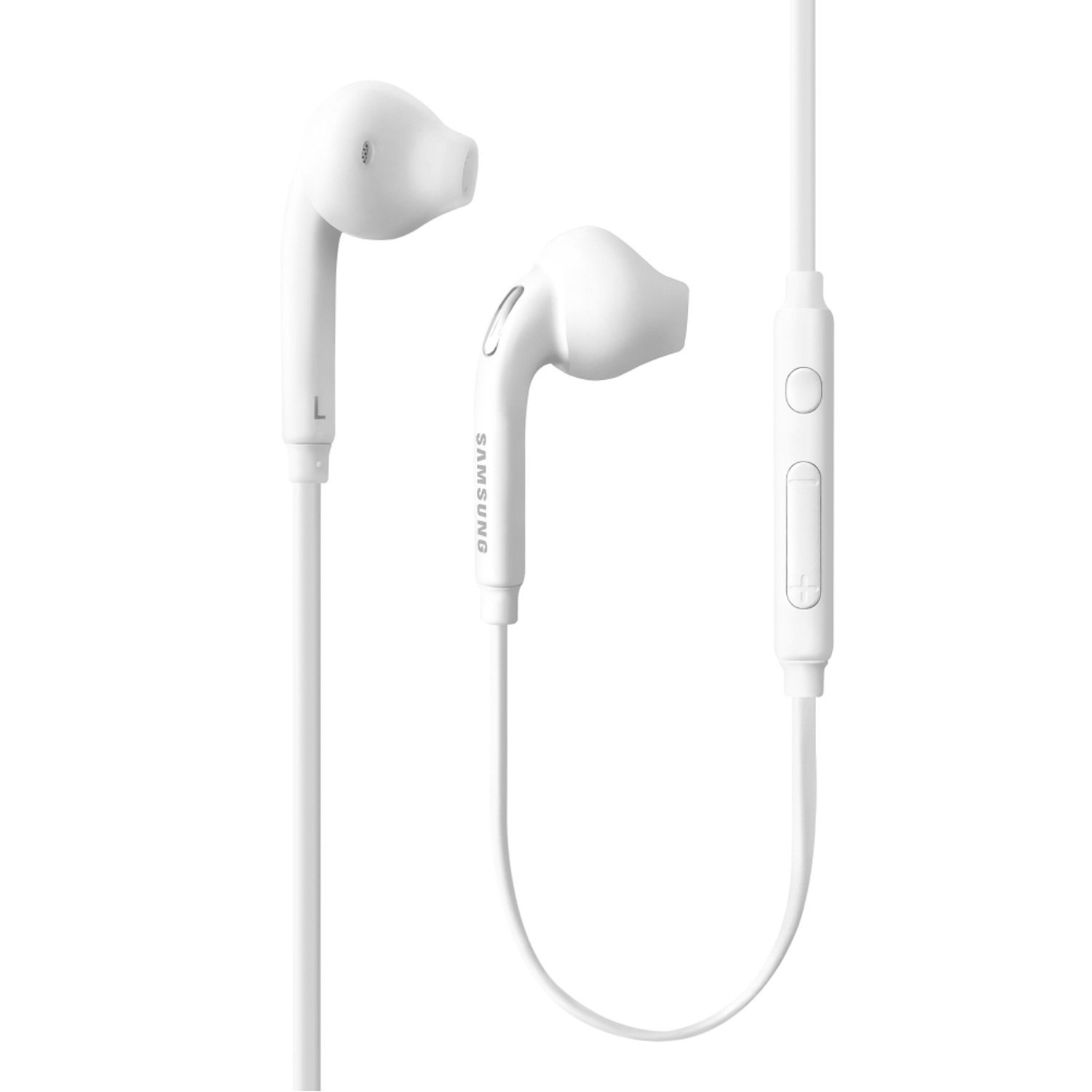 Samsung OEM Wired 3.5mm Headset for Samsung Galaxy S7 & S7 Edge, Bulk Packaging - White (Bulk Packaging)