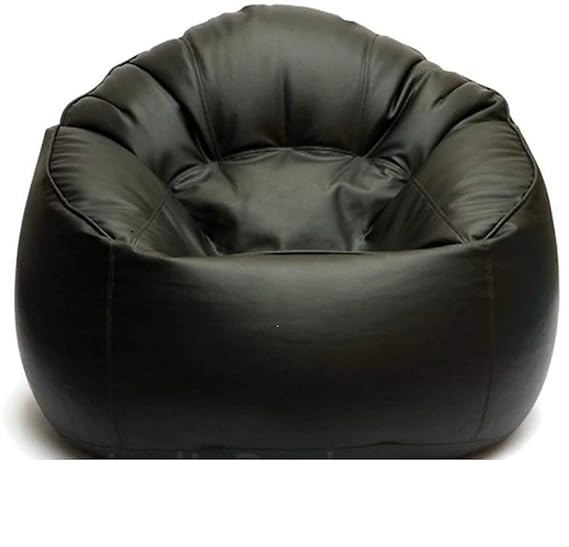 VSK Bean Bag XXXL Sofa Mudda Cover Black (Without Beans)