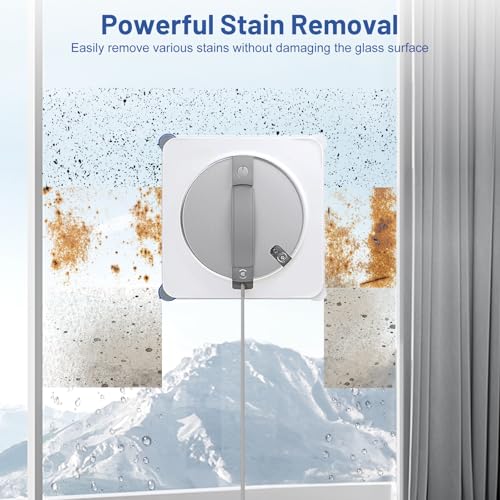 12 Pieces Cleaning Cloth for Ecovacs Winbot W2S/W2S Omni Kit, Robot Window Squeegee Washable Microfibre Cloths, Effectively Clean Stains, Dust from Windows