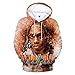 Mingning Ynw Melly 3D Digital Printed Casual Men and Women Hoodies Long Sleeve Unisex Sweatshirt G XL