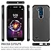 STARSHOP LG Fiesta 2 Phone Case, LG X Power 2 Case, LG Fiesta LTE Case, LG X Charge Case, [Shock Absorption] Impact Advanced Protective Phone Cover with [Premium HD Screen Protector] [Black]